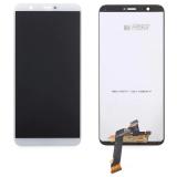 TOUCH DIGITIZER + DISPLAY LCD COMPLETE WITHOUT FRAME FOR HUAWEI P SMART / ENJOY 7S FIG-L31 WHITE (NO LOGO)