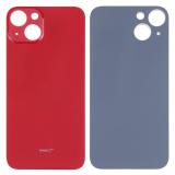 BACK HOUSING OF GLASS (BIG HOLE) FOR APPLE IPHONE 13 6.1 RED