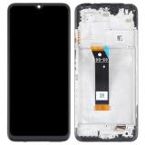 DISPLAY LCD + TOUCH DIGITIZER DISPLAY COMPLETE + FRAME FOR XIAOMI POCO M5 4G (22071219CG) BLACK (SERVICE PACK 560001L19C00)