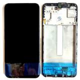 TOUCH DIGITIZER + DISPLAY LCD COMPLETE + FRAME FOR SAMSUNG GALAXY M34 5G M346B BLACK ORIGINAL (SERVICE PACK)