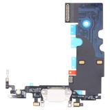 ORIGINAL CHARGING PORT FLEX CABLE FOR APPLE IPHONE 8G 4.7 LIGHT GREY NEW