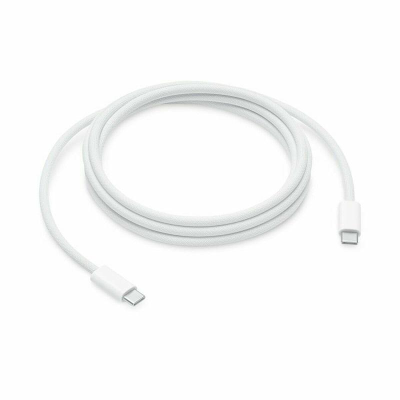240W USB-C CHARGE CABLE (2M) FOR APPLE IPHONE 15 / 15 PLUS / 15 PRO / 15 PRO MAX / 16 / 16E / 16 PLUS / 16 PRO / 16 PRO MAX MATERIAL ORIGINAL