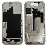 CENTRAL HOUSING A FOR APPLE IPHONE 17 6.3 WHITE ORIGINAL