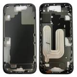 CENTRAL HOUSING A FOR APPLE IPHONE 17 6.3 BLACK ORIGINAL