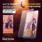 QI-VERSE TEMPERED GLASS FILM MATTE FOR APPLE IPHONE 16 PRO / IPHONE 17 / IPHONE 17 PRO