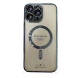 PHONE CASE ELECTROPLASTY + LENS PROTECTION + MAGNETIC FOR APPLE IPHONE 14 PRO MAX BLUE