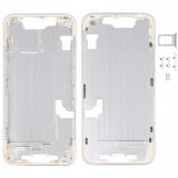 CENTRAL HOUSING A FOR APPLE IPHONE 14 6.1 STARLIGHT / SILVER