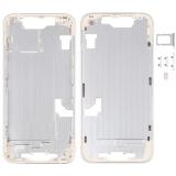 CENTRAL HOUSING A FOR APPLE IPHONE 14 6.1 STARLIGHT / SILVER OEM
