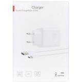 ORIGINAL SUPER CHARGE FAST CHARGER 40W 10V/4A WITH TYPE C CABLE CP84 FOR HUAWEI