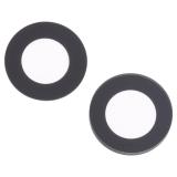 SET OF 2 PCS GLASS LENS REPLACEMENT OF CAMERA FOR APPLE IPHONE 15 6.1 / IPHONE 15 PLUS 6.7