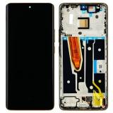 TOUCH DIGITIZER + DISPLAY LCD COMPLETE WITH FRAME FOR REALME 11 PRO (RMX3771) SUNRISE BEIGE ORIGINAL (SERVICE PACK)