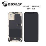 TOUCH DIGITIZER + DISPLAY OLED COMPLETE FOR APPLE IPHONE 12 PRO MAX 6.7 MECHANIC OLED SOFT VERSION