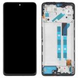 TOUCH DIGITIZER + DISPLAY OLED COMPLETE + FRAME FOR XIAOMI REDMI NOTE 11 PRO 4G (2201116TG 2201116TI) BLACK