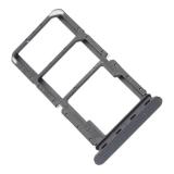 DUAL SIM CARD TRAY FOR OPPO A57 4G (CPH2387) / OPPO A57S (CPH2385) GLOWING BLACK