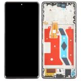 DISPLAY AMOLED + TOUCH DIGITIZER DISPLAY COMPLETE + FRAME FOR HONOR MAGIC 5 LITE 5G (RMO-NX3) BLACK ORIGINAL