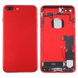 BACK HOUSING WITH PARTS FOR APPLE IPHONE 7 PLUS 5.5 RED MATERIAL ORIGINAL