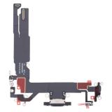 ORIGINAL CHARGING PORT FLEX CABLE FOR APPLE IPHONE 16 6.1 BLACK