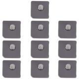 SET OF 10 PCS REAR MICROPHONE DUST SCREEN FOR APPLE IPHONE 12 6.1 BLUE / RED / PURPLE / WHITE / GREEN