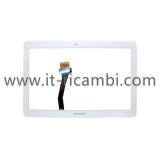 TOUCH DIGITIZER FOR SAMSUNG N8000 N8020 P5100 P5110 TAB COLOR WHITE
