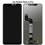 DISPLAY LCD + TOUCH DIGITIZER DISPLAY COMPLETE WITHOUT FRAME FOR XIAOMI REDMI NOTE 6 PRO BLACK ORIGINAL