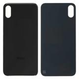 BACK HOUSING OF GLASS (BIG HOLE) FOR APPLE IPHONE X 5.8 SPACE GRAY
