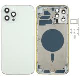 BACK HOUSING FOR APPLE IPHONE 12 PRO MAX 6.7 SILVER OEM