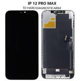 TOUCH DIGITIZER + DISPLAY OLED COMPLETE FOR APPLE IPHONE 12 PRO MAX 6.7 TD OLED HARD VERSION (DIAGNOSABLE NO NEED TO TRANSPLANT THE ORIGINAL SCREEN IC)