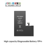JCID LARGE CAPACITY BATTERY (3330 MAH) FOR APPLE IPHONE 13 PRO 6.1 (DIAGNOSABLE BATTERY NO WELDING REQUIRED FOR THE ORIGINAL BATTERY CABLE NO "UNKNOWN PARTS" PROMPT)