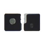 SET OF 10 PCS REAR MICROPHONE DUST SCREEN FOR APPLE IPHONE 13 6.1 / IPHONE 13 MINI 5.4 WHITE