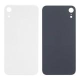 BACK HOUSING OF GLASS (BIG HOLE) FOR APPLE IPHONE XR 6.1 WHITE