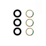 SET OF 3 PCS GLASS LENS REPLACEMENT OF CAMERA FOR SAMSUNG GALAXY A34 5G A346B