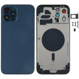 BACK HOUSING FOR APPLE IPHONE 12 PRO MAX 6.7 PACIFIC BLUE OEM