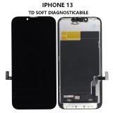 TOUCH DIGITIZER + DISPLAY OLED COMPLETE FOR APPLE IPHONE 13 6.1 TD OLED VERSIONE SOFT (DIAGNOSABLE NO NEED TO TRANSPLANT THE ORIGINAL SCREEN IC)