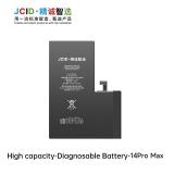 JCID LARGE CAPACITY BATTERY (4790 MAH) FOR APPLE IPHONE 14 PRO MAX 6.7 (DIAGNOSABLE BATTERY NO WELDING REQUIRED FOR THE ORIGINAL BATTERY CABLE NO "UNKNOWN PARTS" PROMPT)