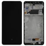DISPLAY LCD + TOUCH DIGITIZER DISPLAY COMPLETE + FRAME FOR SAMSUNG GALAXY A32 4G A325F BLACK ORIGINAL (SERVICE PACK)