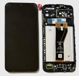 TOUCH DIGITIZER + DISPLAY LCD COMPLETE WITH FRAME FOR SAMSUNG GALAXY A14 A145F BLACK