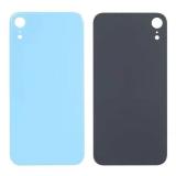 BACK HOUSING OF GLASS (BIG HOLE) FOR APPLE IPHONE XR 6.1 BLUE