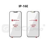 G+ PRO GLASS LENS REPLACEMENT + OCA FOR APPLE IPHONE 16E 6.1 BLACK