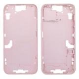 CENTRAL HOUSING A FOR APPLE IPHONE 15 PLUS 6.7 PINK MATERIAL ORIGINAL