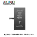 JCID LARGE CAPACITY BATTERY (4650 MAH) FOR APPLE IPHONE 15 PLUS 6.7 (DIAGNOSABLE BATTERY NO WELDING REQUIRED FOR THE ORIGINAL BATTERY CABLE NO "UNKNOWN PARTS" PROMPT)