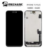 TOUCH DIGITIZER + DISPLAY OLED COMPLETE FOR APPLE IPHONE 15 PLUS 6.7 MECHANIC OLED HARD VERSION