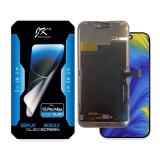 TOUCH DIGITIZER + DISPLAY OLED COMPLETE FOR APPLE IPHONE 15 PRO MAX 6.7 JK-T OLED HARD VERSION