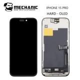 TOUCH DIGITIZER + DISPLAY OLED COMPLETE FOR APPLE IPHONE 15 PRO 6.1 MECHANIC OLED HARD VERSION