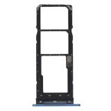 DUAL SIM CARD TRAY FOR MOTOROLA MOTO E30 (XT2158-6 XT2159-2) DIGITAL BLUE