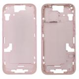 CENTRAL HOUSING A FOR APPLE IPHONE 15 6.1 PINK MATERIAL ORIGINAL