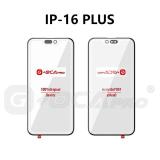 G+ PRO GLASS LENS REPLACEMENT + OCA FOR APPLE IPHONE 16 PLUS 6.7 BLACK