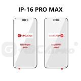 G+ PRO GLASS LENS REPLACEMENT + OCA FOR APPLE IPHONE 16 PRO MAX 6.9 BLACK
