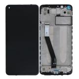 DISPLAY LCD + TOUCH DIGITIZER DISPLAY COMPLETE + FRAME FOR XIAOMI REDMI NOTE 9 (M2003J15SC M2003J15SG M2003J15SS) BLACK ORIGINAL