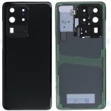 ORIGINAL BACK HOUSING FOR SAMSUNG GALAXY S20 ULTRA G988B COSMIC BLACK