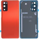 BACK HOUSING FOR SAMSUNG GALAXY S20 FE / S20 LITE / S20 FAN EDITION G780F / S20 FE 5G G781B CLOUD RED